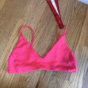 Left on Friday Sunday Bikini Top Pink